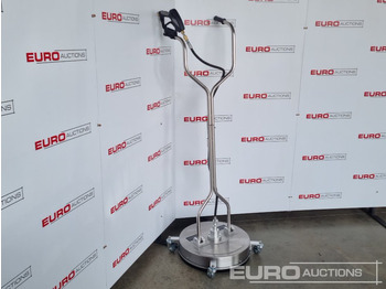 Hidrolimpiadora Unused Boss 20" Stainless Steel Pedestrian Surface Cleaner, 280bar, 3 Nozzle Rotary Arm (Max Temp. 82 Degrees): foto 3