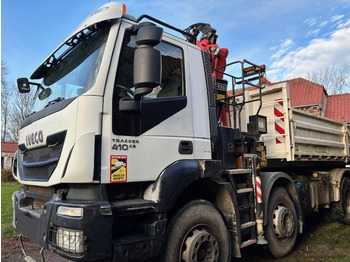 Camión multibasculante, Camión grúa Iveco TRAKKER 410 E6: foto 2 Camión multibasculante, Camión grúa Iveco TRAKKER 410 E6: foto 2