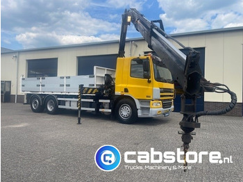 Camión volquete, Camión grúa DAF CF 75.310 FAN 6x2 Euro 5 - MANUAL - Bouwjaar 2008 - Kipper - Palfinger PK 15002 Performance - Km 550.899 - Good condition!: foto 3
