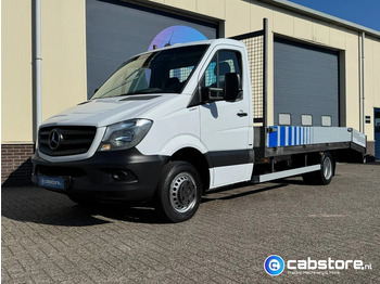 Furgoneta Mercedes-Benz Sprinter  516 CDI 2.2 163 Pk Euro 6 - Oprijwagen - Trekhaak - Year 2017: foto 2