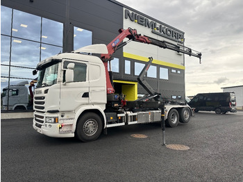 Camión grúa SCANIA G 450