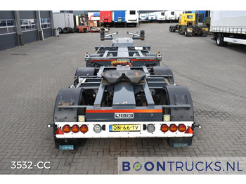 Semirremolque portacontenedore/ Intercambiable D-Tec CTD-40-03D COMBIDOLLY | LZV * 20ft * STUURAS * LIFTAS * NL TRAILER * APK 07-2025: foto 2