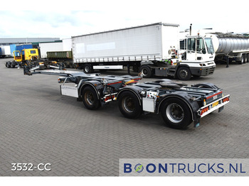 Semirremolque portacontenedore/ Intercambiable D-Tec CTD-40-03D COMBIDOLLY | LZV * 20ft * STUURAS * LIFTAS * NL TRAILER * APK 07-2025: foto 3