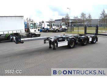 Semirremolque portacontenedore/ Intercambiable D-Tec CTD-40-03D COMBIDOLLY | LZV * 20ft * STUURAS * LIFTAS * NL TRAILER * APK 07-2025: foto 5