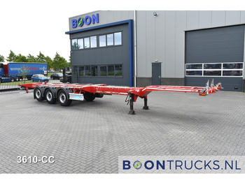 Semirremolque portacontenedore/ Intercambiable D-Tec FLEXITRAILER | 2x20-30-40-45ft HC * 2x LIFT AXLE * 2x EXTENDABLE * DISC BRAKES: foto 4