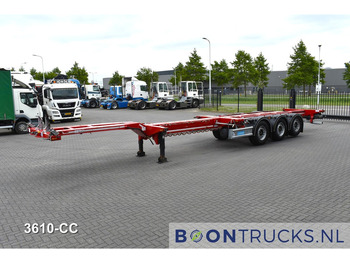 Semirremolque portacontenedore/ Intercambiable D-Tec FLEXITRAILER | 2x20-30-40-45ft HC * 2x LIFT AXLE * 2x EXTENDABLE * DISC BRAKES: foto 5