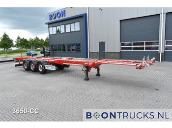Semirremolque portacontenedore/ Intercambiable D-Tec FLEXITRAILER | 2x20-30-40-45ft HC * 2x LIFT AXLE * 2x EXTENDABLE * MOT 11-2025: foto 4 Semirremolque portacontenedore/ Intercambiable D-Tec FLEXITRAILER | 2x20-30-40-45ft HC * 2x LIFT AXLE * 2x EXTENDABLE * MOT 11-2025: foto 4