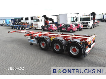 Semirremolque portacontenedore/ Intercambiable D-Tec FLEXITRAILER | 2x20-30-40-45ft HC * 2x LIFT AXLE * 2x EXTENDABLE * MOT 11-2025: foto 3 Semirremolque portacontenedore/ Intercambiable D-Tec FLEXITRAILER | 2x20-30-40-45ft HC * 2x LIFT AXLE * 2x EXTENDABLE * MOT 11-2025: foto 3