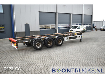 Semirremolque portacontenedore/ Intercambiable KRONE SDC