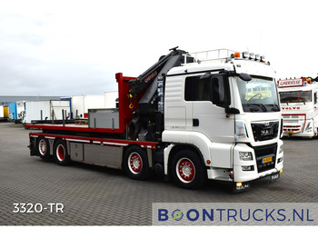 Foto del interior 1: Camión grúa MAN TGS 440 8x2 + HMF 5020-K6 + FJ1000K4 | EURO6 * KABELSYSTEEM 30T * NL TRUCK * TOP!