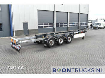 Semirremolque portacontenedore/ Intercambiable Van Hool A3C002 2x20-30-40-45ft HC * LIFT AXLE * SAF / DISC * EXTENDABLE REAR: foto 2
