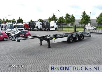 Semirremolque portacontenedore/ Intercambiable Van Hool A3C002 2x20-30-40-45ft HC * LIFT AXLE * SAF / DISC * EXTENDABLE REAR: foto 5