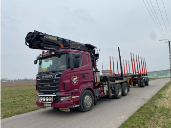 Camión forestal SCANIA R 500