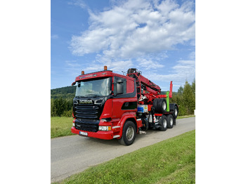 Camión forestal SCANIA R 580