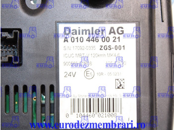 Cabina e interior para Camión ELEMENT BORD CEAS BORD MERCEDES ACTROS MP4 A0104460021, A0094460021, A0104464621, A0114467621: foto 3