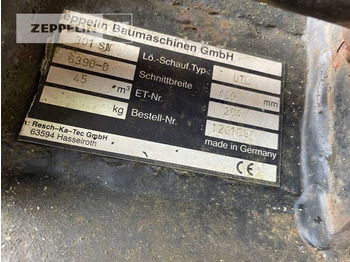 Cazo para excavadora para Maquinaria de construcción Komponenten TL400 PinLock: foto 4 Cazo para excavadora para Maquinaria de construcción Komponenten TL400 PinLock: foto 4