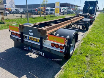Remolque portacontenedore/ Intercambiable GS container aanhangen type gsaic 2000L, luchtgeveerd. 10 tons assen.: foto 5
