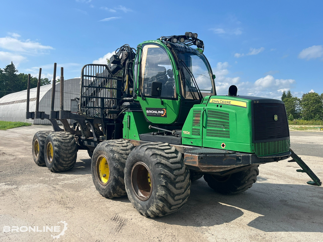 2010 John Deere 1110E Forwarder 8x8 - Autocargador: foto 1 2010 John Deere 1110E Forwarder 8x8 - Autocargador: foto 1