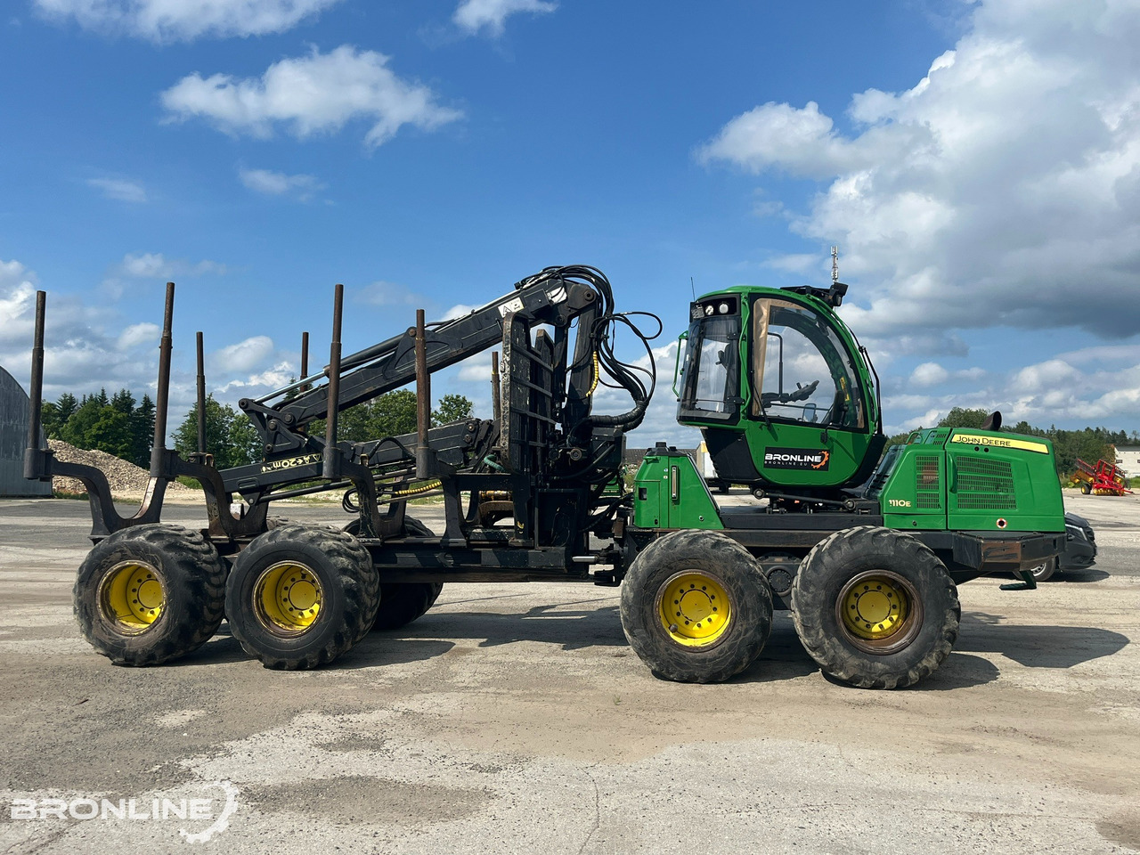 2010 John Deere 1110E Forwarder 8x8 - Autocargador: foto 2 2010 John Deere 1110E Forwarder 8x8 - Autocargador: foto 2