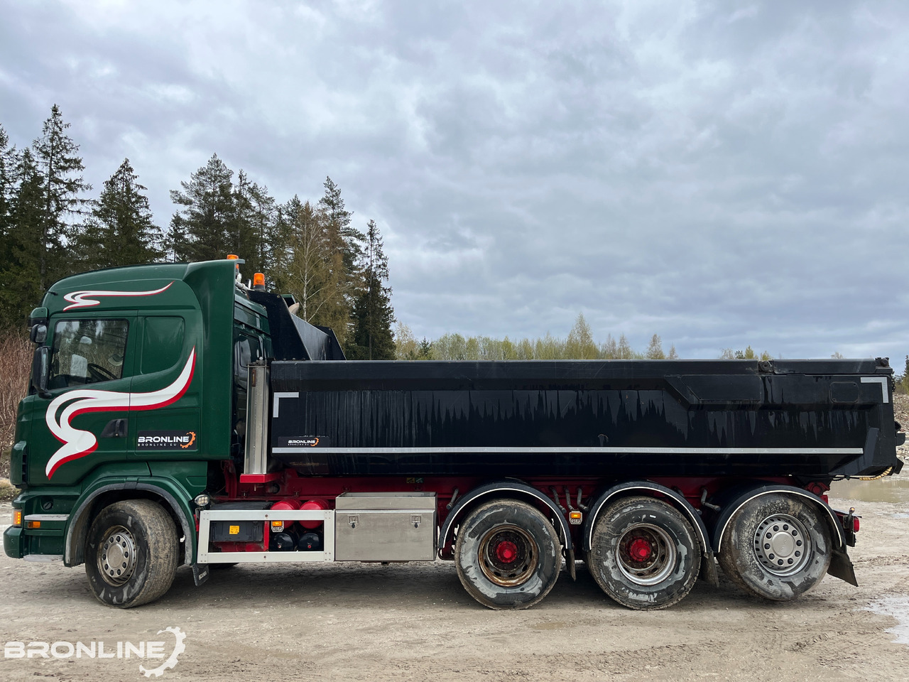 Camión volquete 2013 V8 SCANIA R560 8X4 Tipper/Kallur/Retarder: foto 15