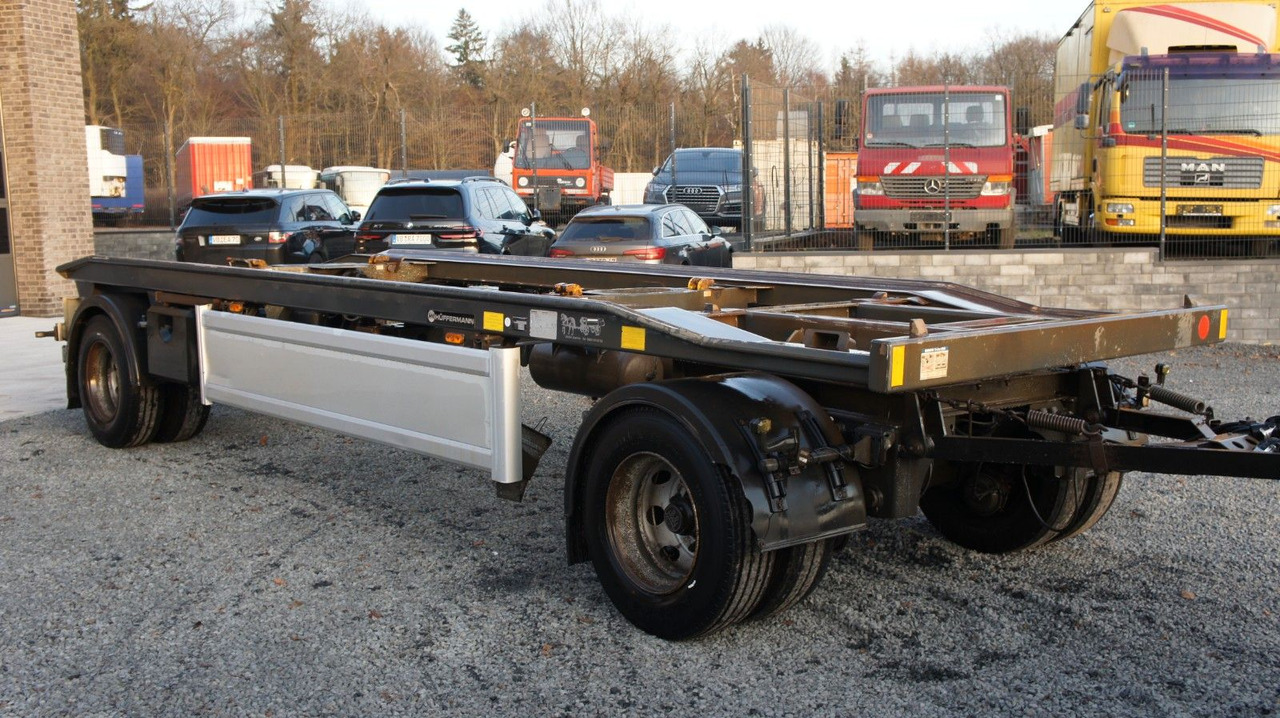 Hüffermann HAR 18.70 Abrollanhänger Abroller Doppelbereifun - Remolque multilift/ Portacontenedores de cadenas: foto 5 Hüffermann HAR 18.70 Abrollanhänger Abroller Doppelbereifun - Remolque multilift/ Portacontenedores de cadenas: foto 5