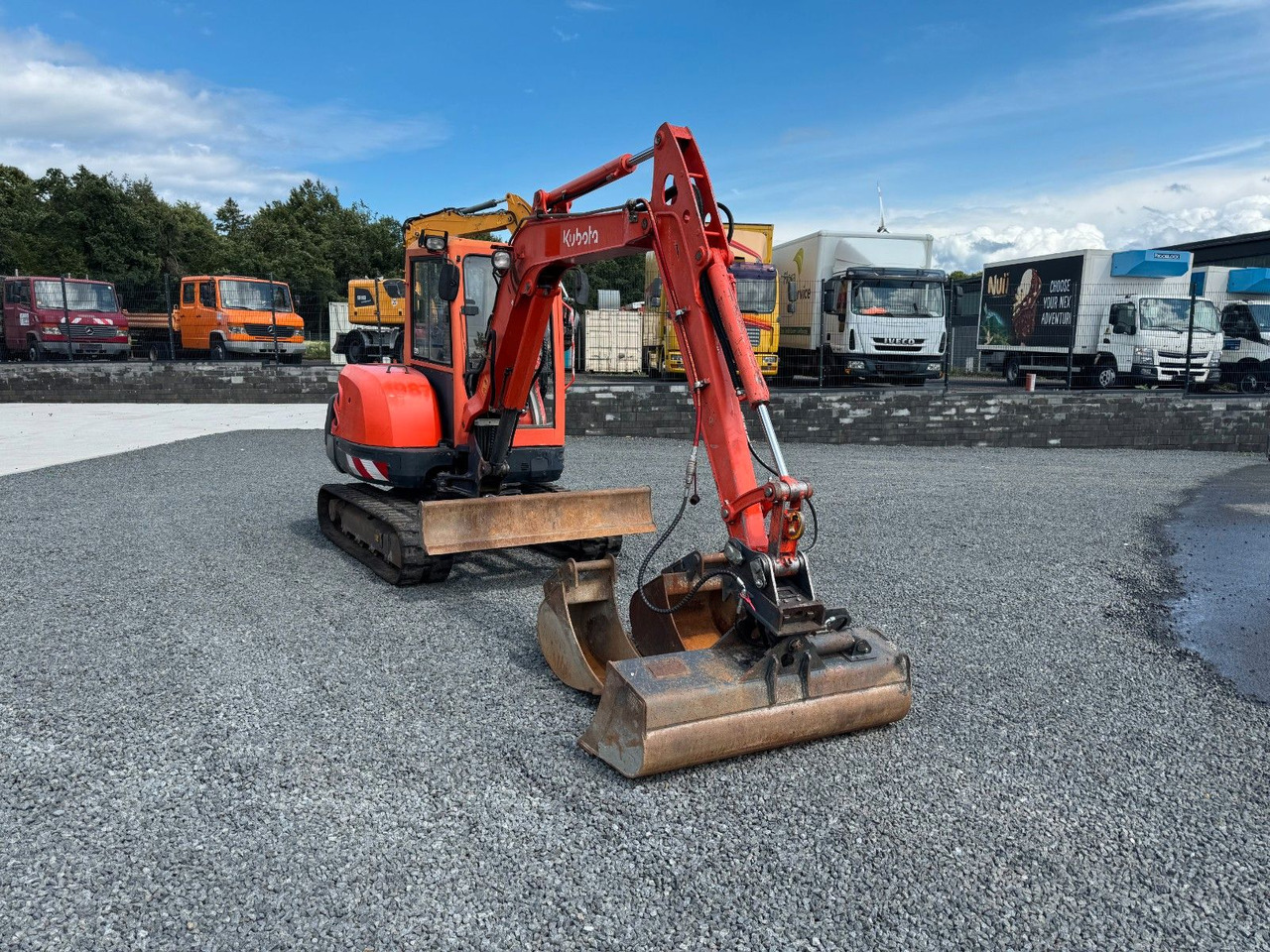 Kubota KX 121-3a KX121 Minibagger Monoausleger 3xLöffel - Miniexcavadora: foto 3 Kubota KX 121-3a KX121 Minibagger Monoausleger 3xLöffel - Miniexcavadora: foto 3