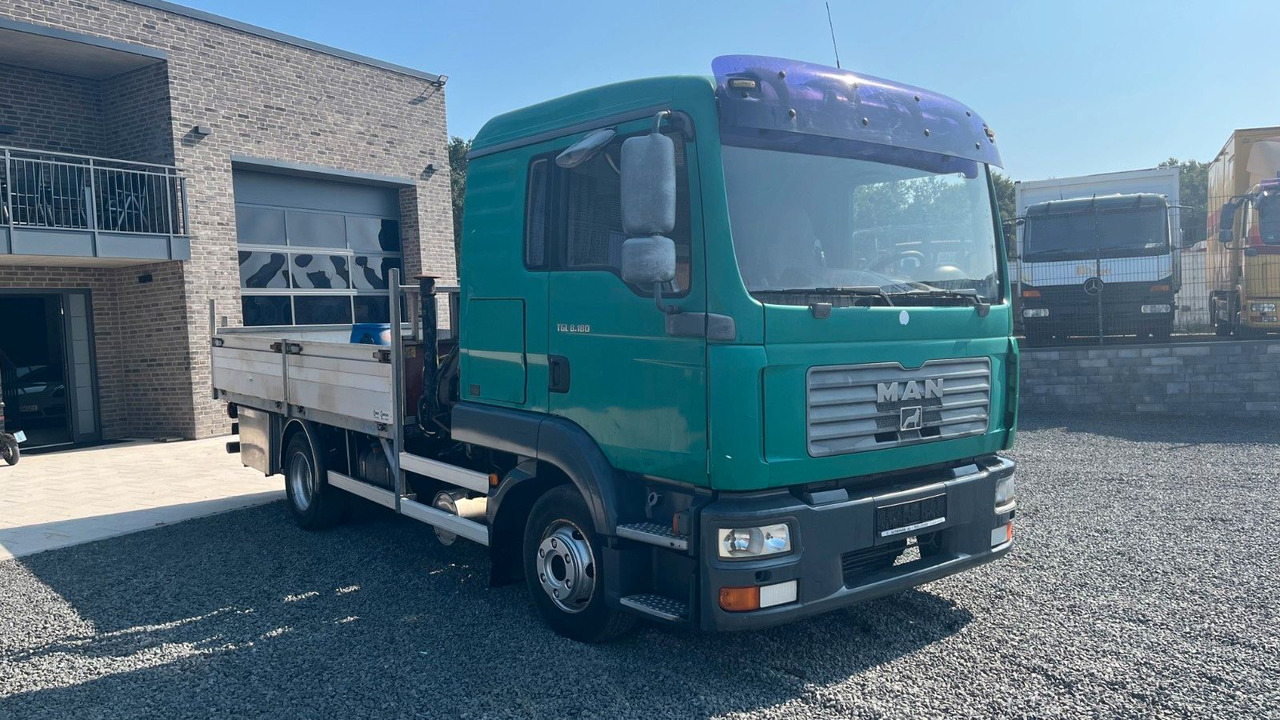 MAN TGL 8.180 4x2 Kran Hiab Tempomat MAN TGL 8.180 4x2 Kran Hiab Tempomat - Camión caja abierta, Camión grúa: foto 3 MAN TGL 8.180 4x2 Kran Hiab Tempomat MAN TGL 8.180 4x2 Kran Hiab Tempomat - Camión caja abierta, Camión grúa: foto 3