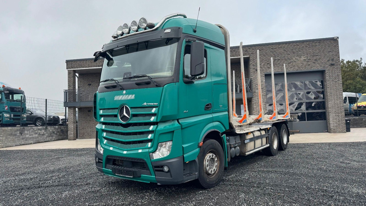 Mercedes-Benz Actros 2645 Holztransporter ohne Kran - Camión portacontenedore/ Intercambiable: foto 2 Mercedes-Benz Actros 2645 Holztransporter ohne Kran - Camión portacontenedore/ Intercambiable: foto 2