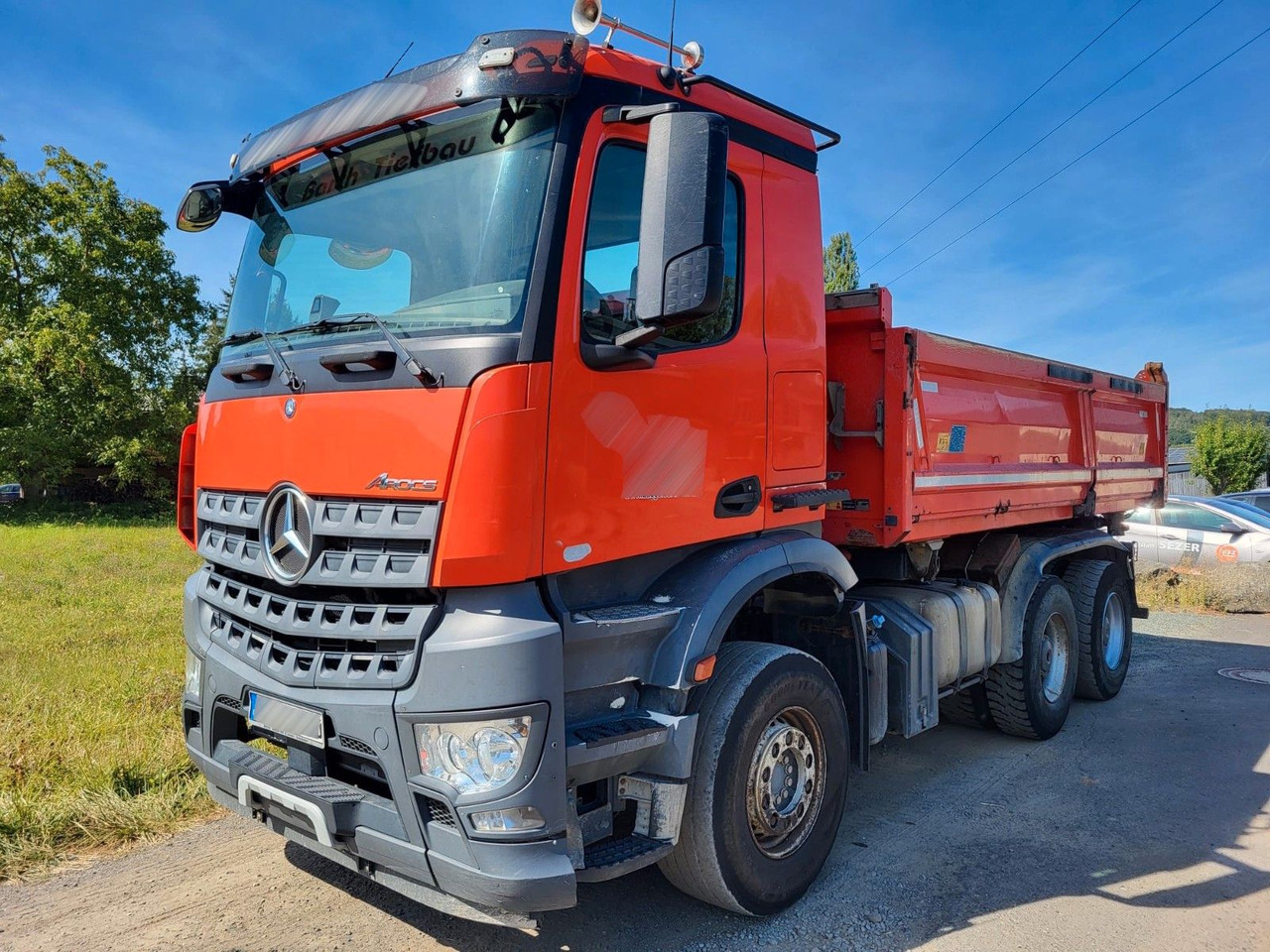 Mercedes-Benz Actros 2663 Dreiseitenkipper Meiller Bordmatik - Camión volquete: foto 1 Mercedes-Benz Actros 2663 Dreiseitenkipper Meiller Bordmatik - Camión volquete: foto 1