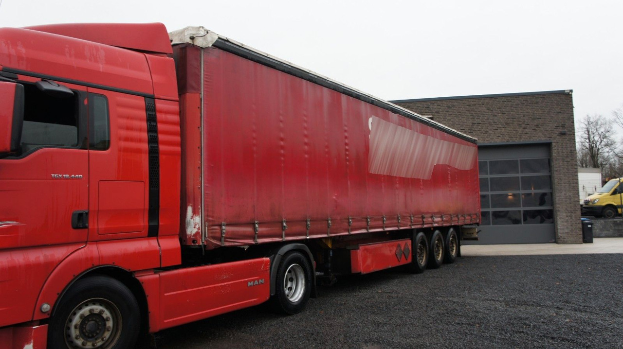 Schmitz Cargobull S01 Pritsche + Plane SAF-Achsen - Semirremolque lona: foto 1 Schmitz Cargobull S01 Pritsche + Plane SAF-Achsen - Semirremolque lona: foto 1