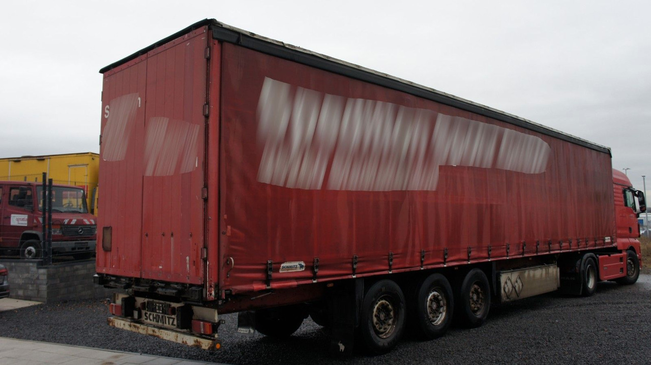 Schmitz Cargobull S01 Pritsche + Plane SAF-Achsen - Semirremolque lona: foto 4 Schmitz Cargobull S01 Pritsche + Plane SAF-Achsen - Semirremolque lona: foto 4