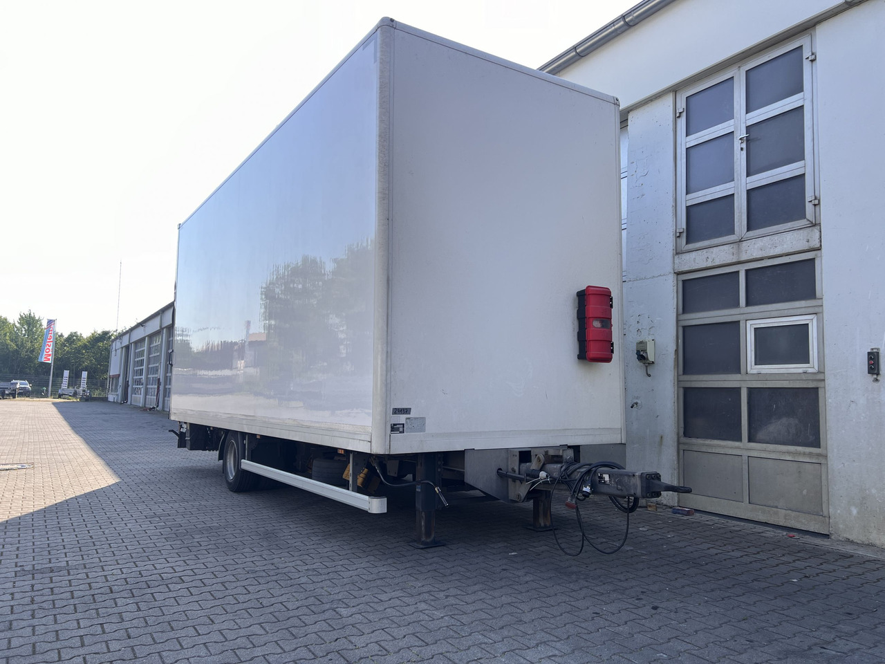Remolque caja cerrada Ackermann Z-KA-F10.5/7,6  1 Achs Kofferanhänger, Ladebordwand: foto 8