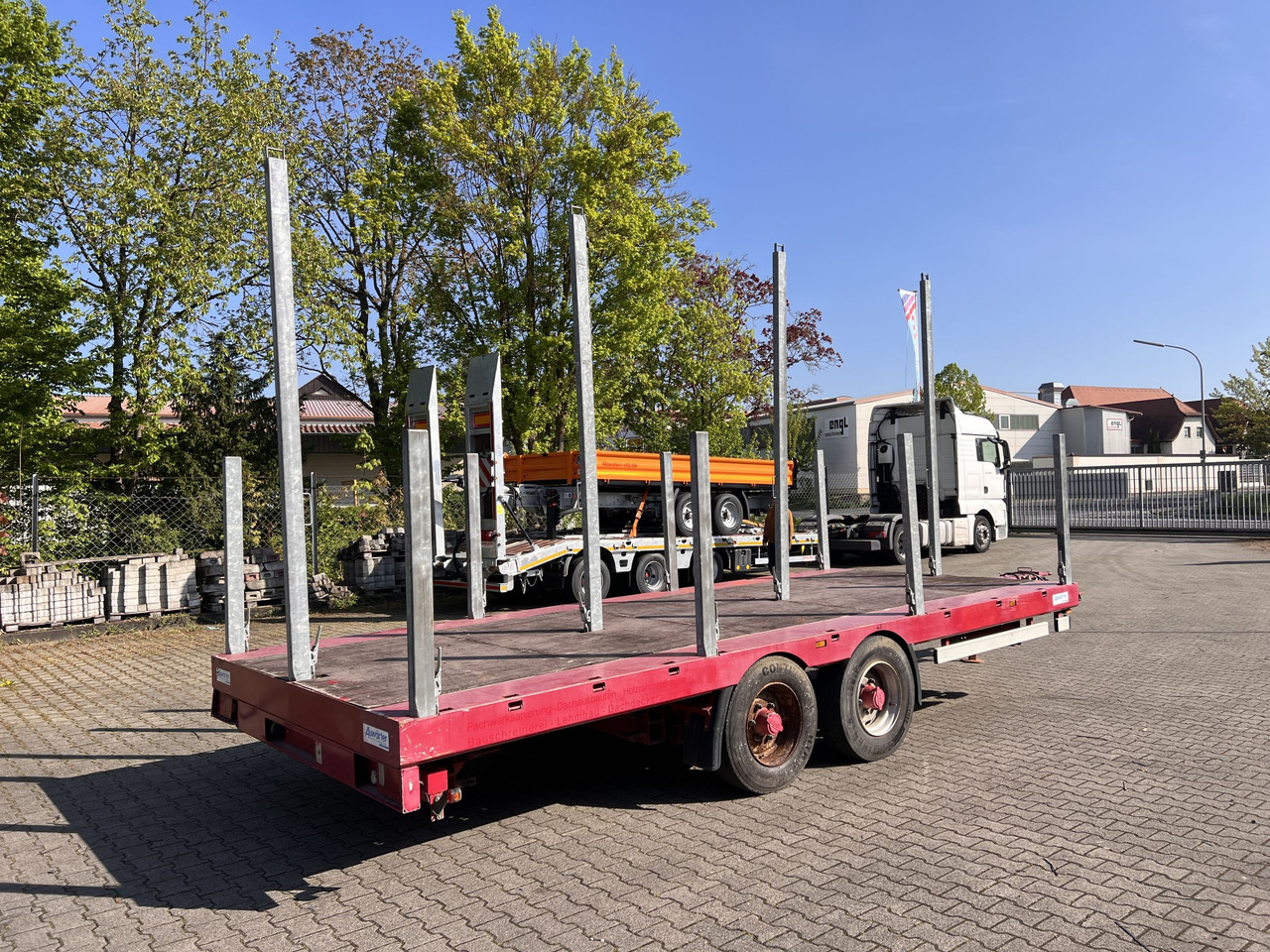 Auwaerter X-LTL110 Tandempritsche, ausziehbar - Remolque plataforma/ Caja abierta: foto 3 Auwaerter X-LTL110 Tandempritsche, ausziehbar - Remolque plataforma/ Caja abierta: foto 3