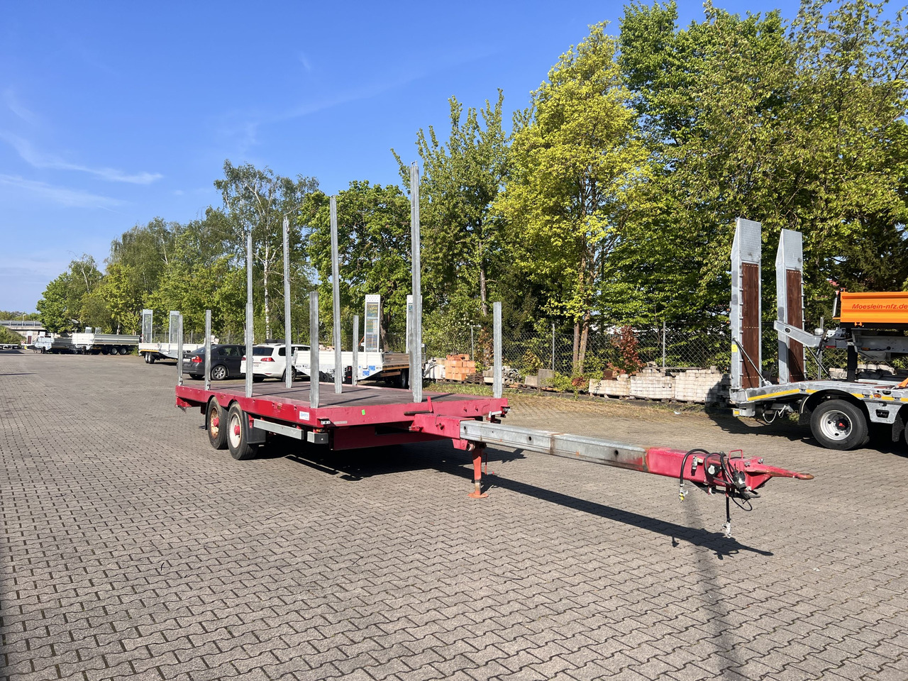 Auwaerter X-LTL110 Tandempritsche, ausziehbar - Remolque plataforma/ Caja abierta: foto 2 Auwaerter X-LTL110 Tandempritsche, ausziehbar - Remolque plataforma/ Caja abierta: foto 2