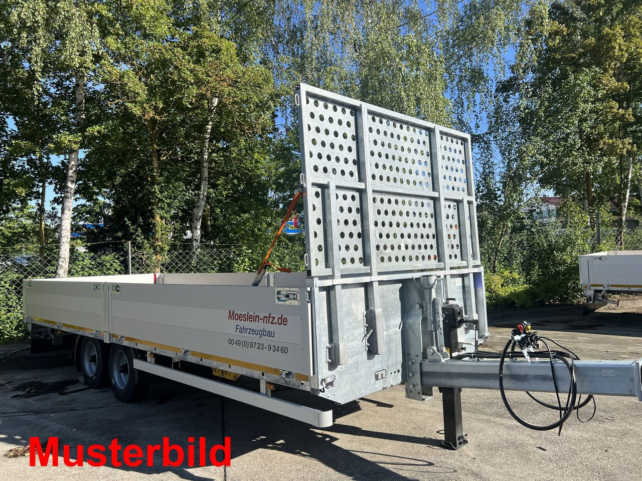 Remolque góndola rebajadas Möslein  14,4 t Tandem- Pritschenanhänger- Tieflader: foto 10