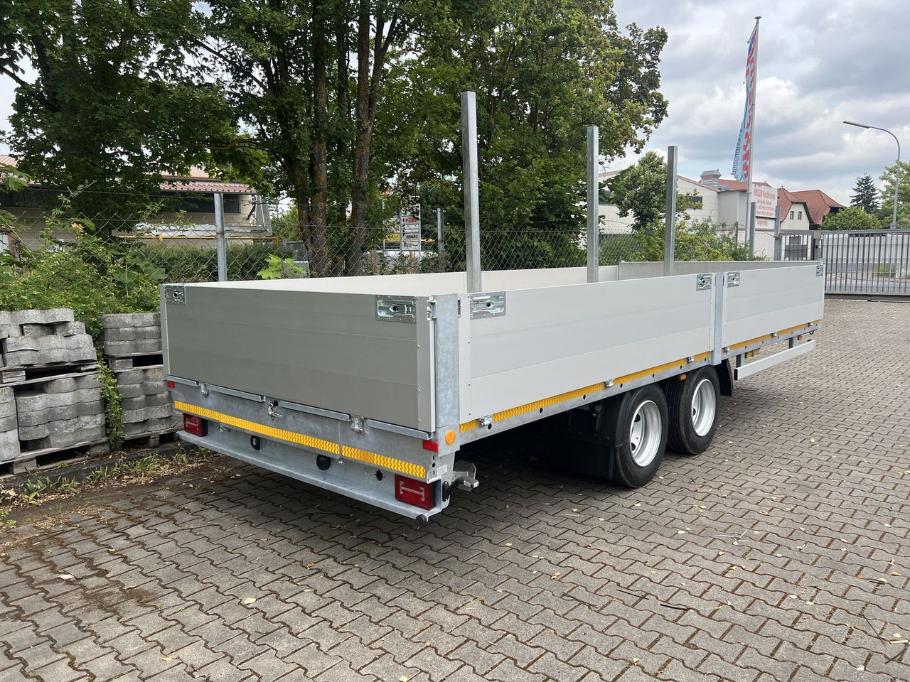 Remolque góndola rebajadas Möslein  14,4 t Tandem- Pritschenanhänger- Tieflader: foto 6