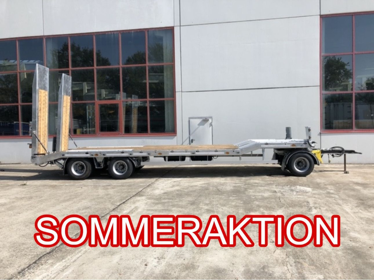 Möslein 3 Achs Tieflader- Anhänger, Verbreiterung - Remolque góndola rebajadas: foto 1 Möslein 3 Achs Tieflader- Anhänger, Verbreiterung - Remolque góndola rebajadas: foto 1