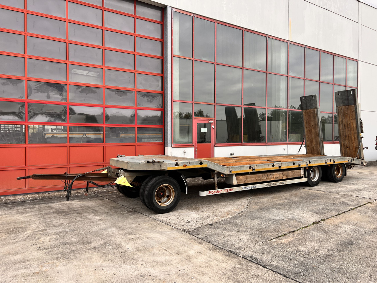 Möslein TF3 Schwebheim 3 Achs Tiefladeranhänger - Remolque góndola rebajadas: foto 5 Möslein TF3 Schwebheim 3 Achs Tiefladeranhänger - Remolque góndola rebajadas: foto 5