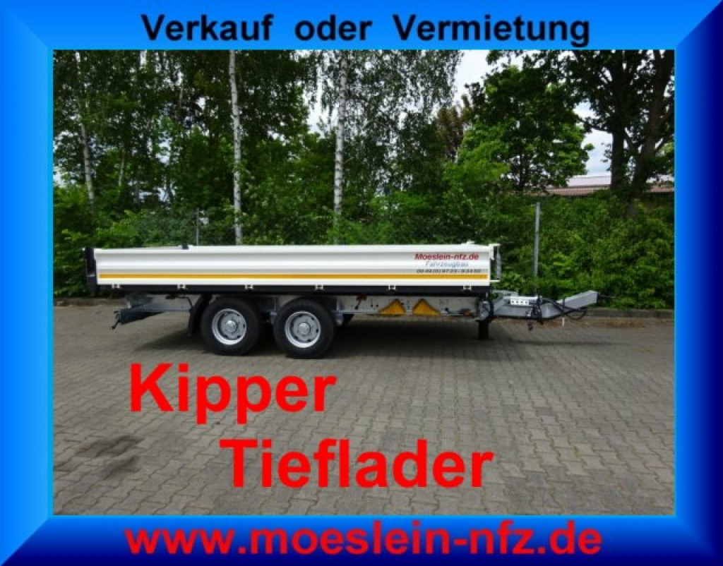 Leasing para Möslein TTD 11 Weiß  neuer Tandem 3- Seitenkipper Tieflader-- Neufahrzeug -- Möslein TTD 11 Weiß  neuer Tandem 3- Seitenkipper Tieflader-- Neufahrzeug --: foto 7