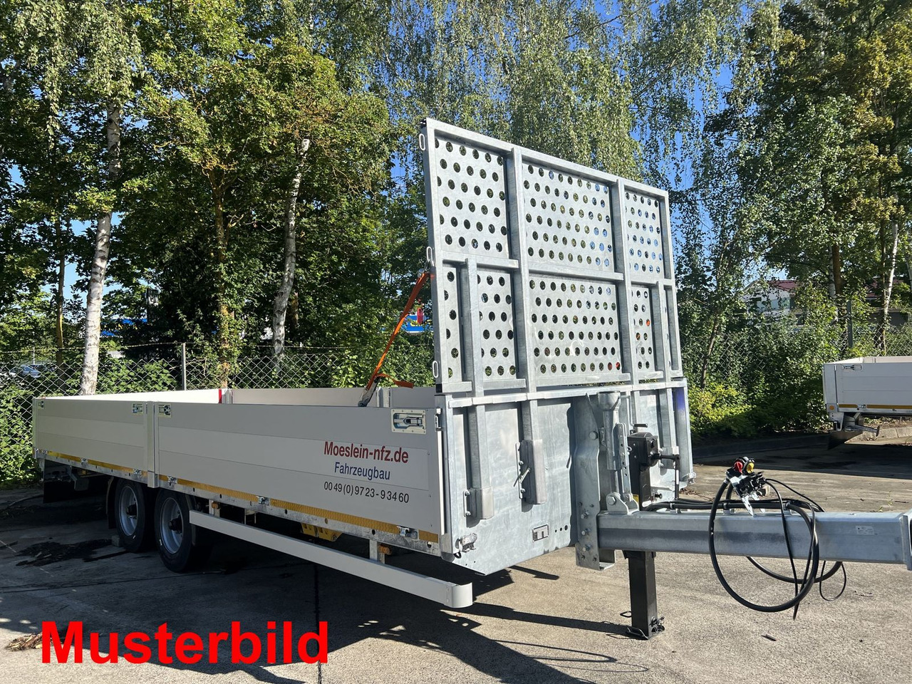 Remolque góndola rebajadas Möslein  Tandem- Pritschenanhänger- Tieflader: foto 16