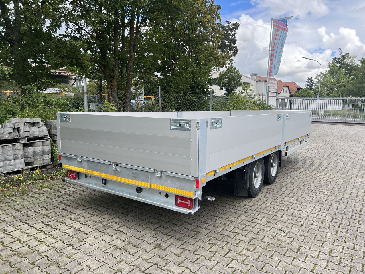 Remolque góndola rebajadas Möslein  Tandem- Pritschenanhänger- Tieflader: foto 13