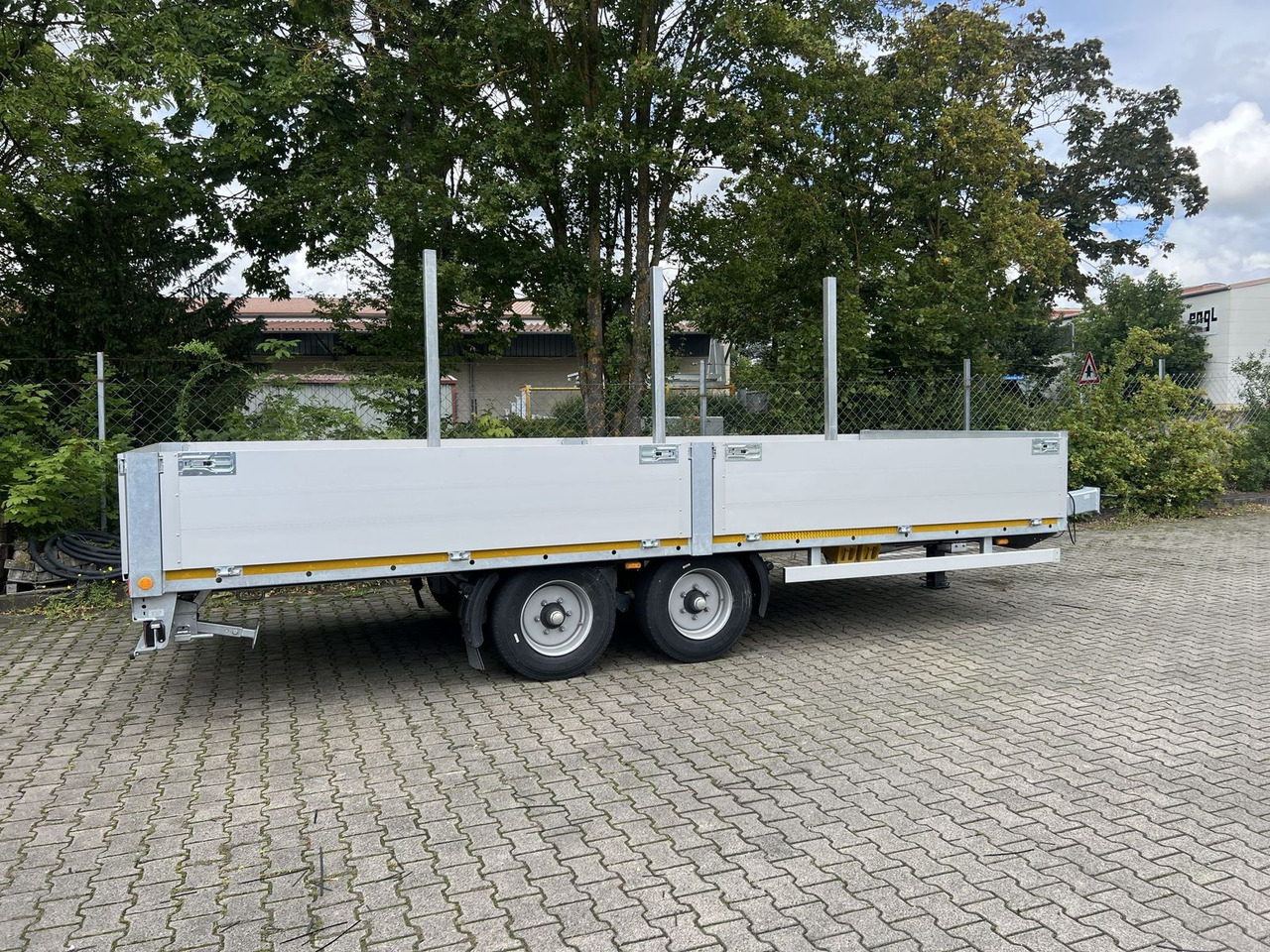 Remolque góndola rebajadas Möslein  Tandem- Pritschenanhänger- Tieflader: foto 6