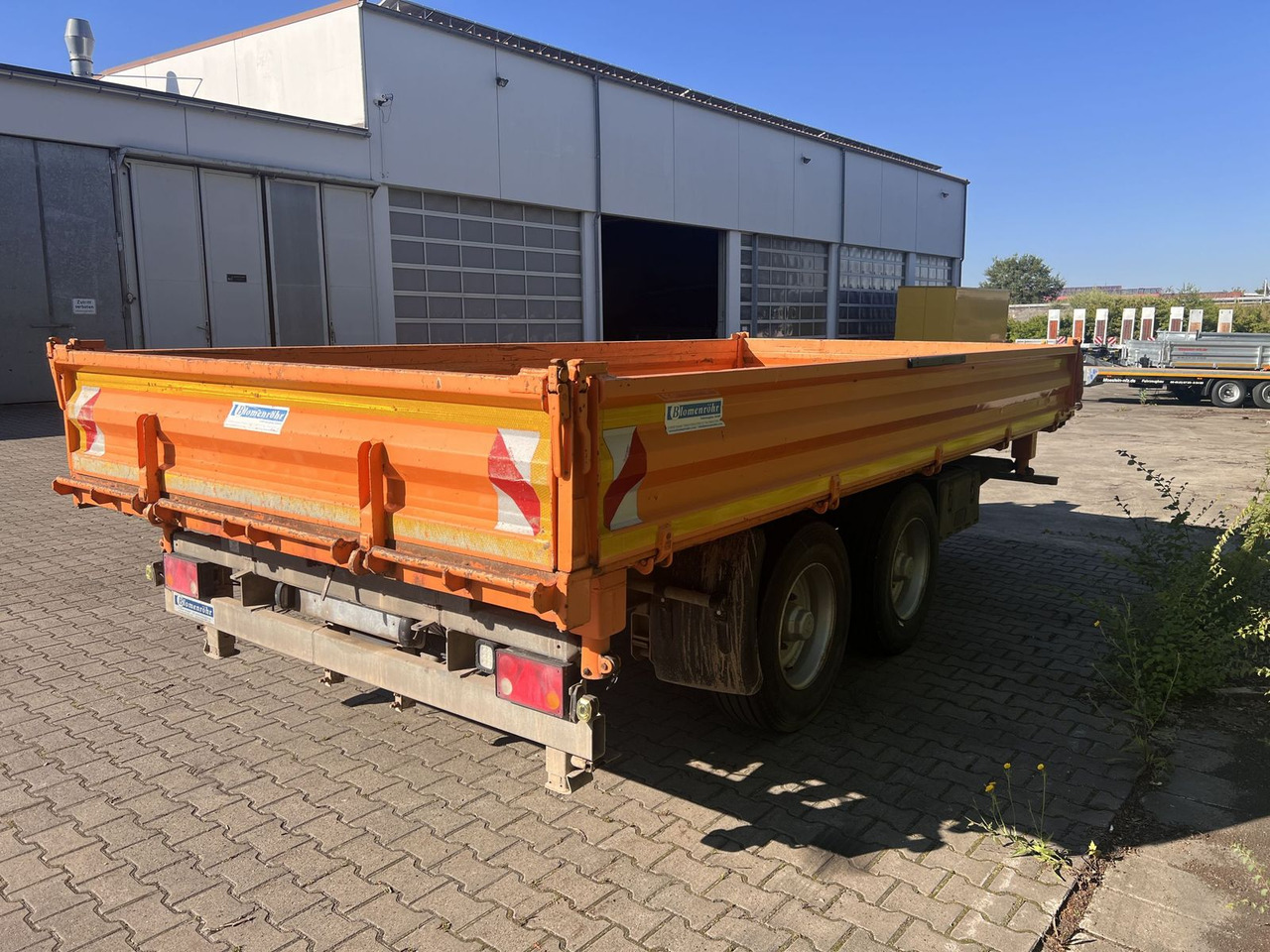 Remolque volquete Müller-Mitteltal  14 t Tandemkipper- Tieflader: foto 6