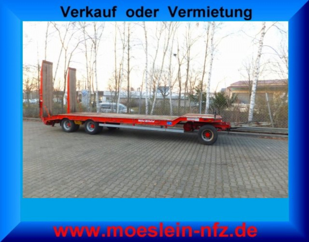 Müller Mitteltal T 3 3 Achs Tieflader- Anhänger - Remolque góndola rebajadas: foto 4 Müller Mitteltal T 3 3 Achs Tieflader- Anhänger - Remolque góndola rebajadas: foto 4
