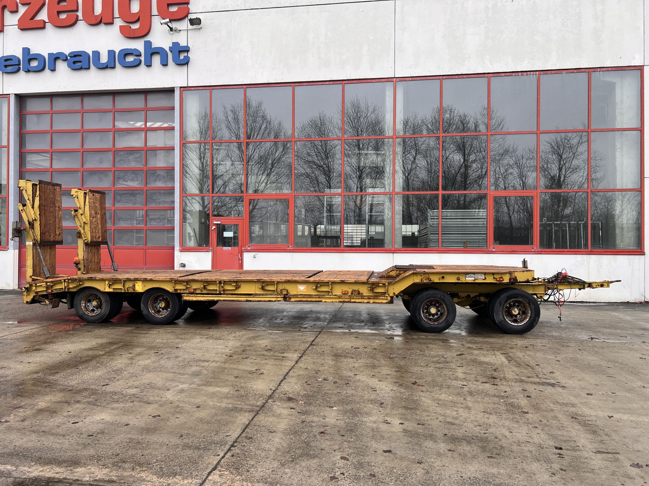 Müller Mitteltal T4 PROFI 40,0 4 Achs Tiefladeranhänger - Remolque góndola rebajadas: foto 3 Müller Mitteltal T4 PROFI 40,0 4 Achs Tiefladeranhänger - Remolque góndola rebajadas: foto 3