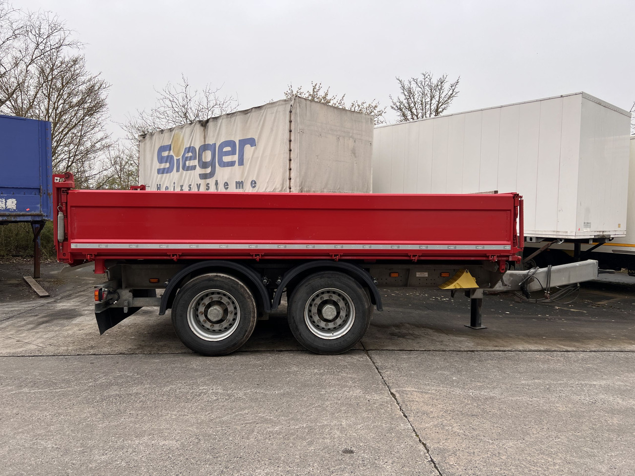 Müller Mitteltal TA-2  18 t Tandemkipper- Tieflader - Remolque volquete: foto 1 Müller Mitteltal TA-2  18 t Tandemkipper- Tieflader - Remolque volquete: foto 1