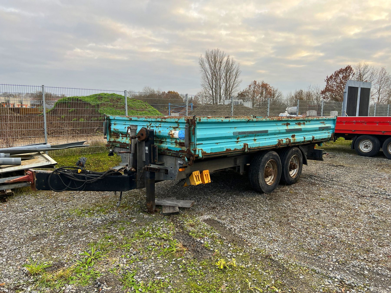 Obermaier 14 14 t Tandemkipper- Tieflader - Remolque volquete: foto 3 Obermaier 14 14 t Tandemkipper- Tieflader - Remolque volquete: foto 3