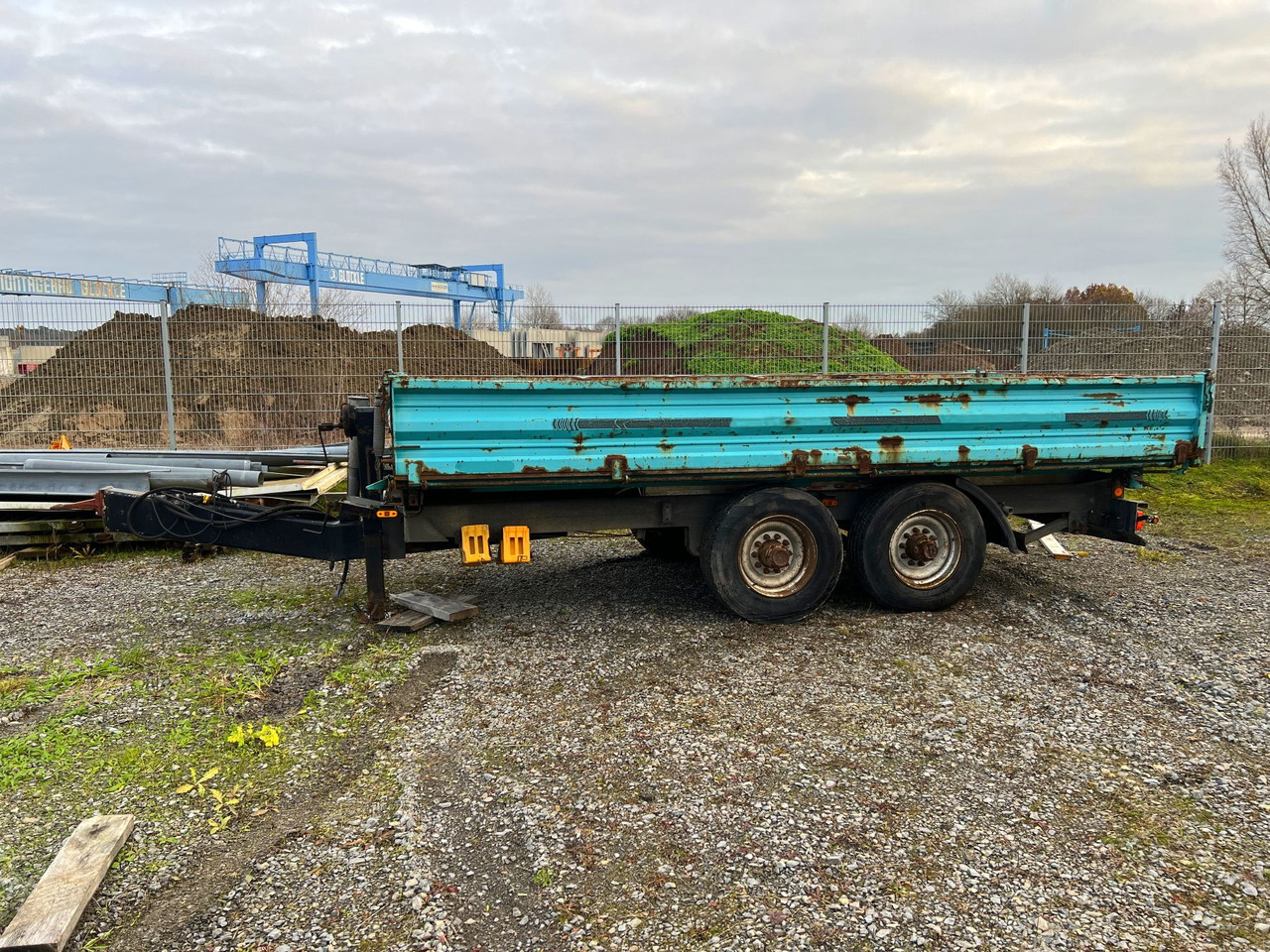 Obermaier 14 14 t Tandemkipper- Tieflader - Remolque volquete: foto 2 Obermaier 14 14 t Tandemkipper- Tieflader - Remolque volquete: foto 2