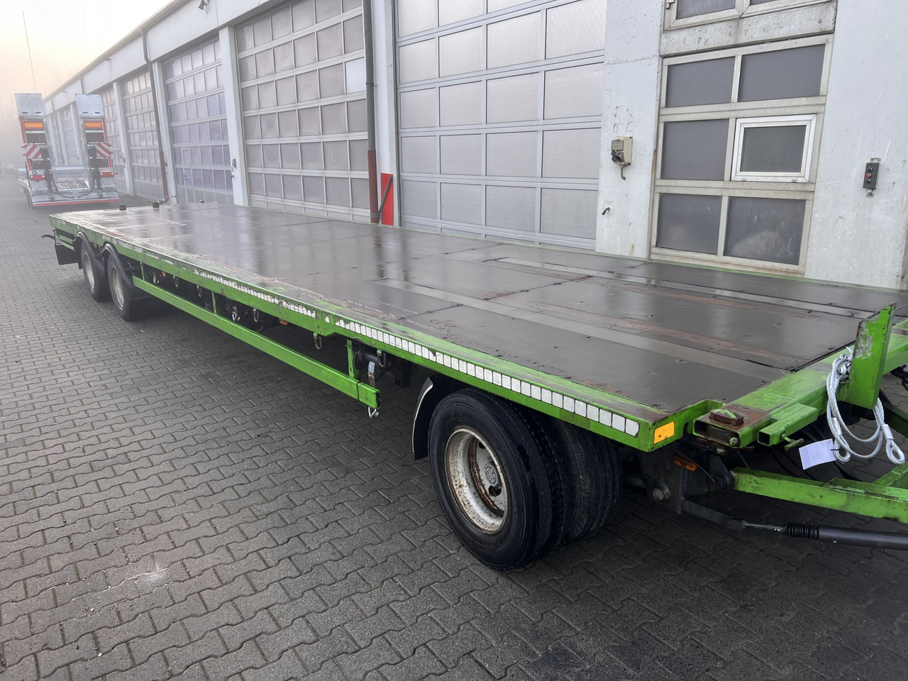 Stehmann 3 Achs 3 Achs Jumboanhänger, Mega - Remolque plataforma/ Caja abierta: foto 4 Stehmann 3 Achs 3 Achs Jumboanhänger, Mega - Remolque plataforma/ Caja abierta: foto 4