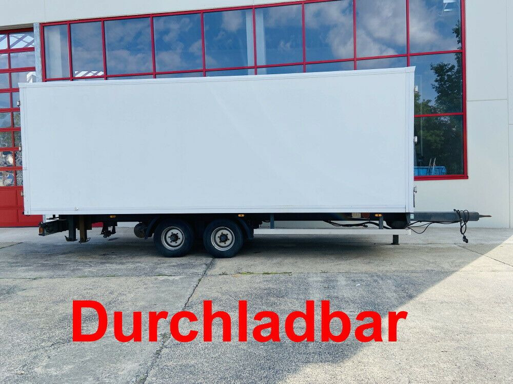 Tandem Kofferanhänger vorn Durchladbar - Remolque caja cerrada: foto 1 Tandem Kofferanhänger vorn Durchladbar - Remolque caja cerrada: foto 1